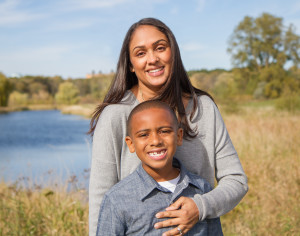 Letitia and her son