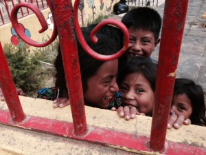 Beautiful smiling Guatemalan children