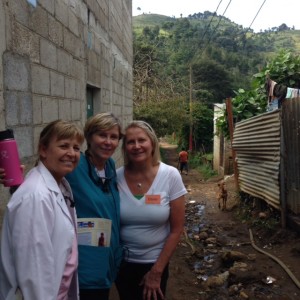 Dr. Norling with Diane (right) and Dr. Sarah (left)